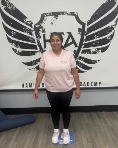 Kim after coaching
